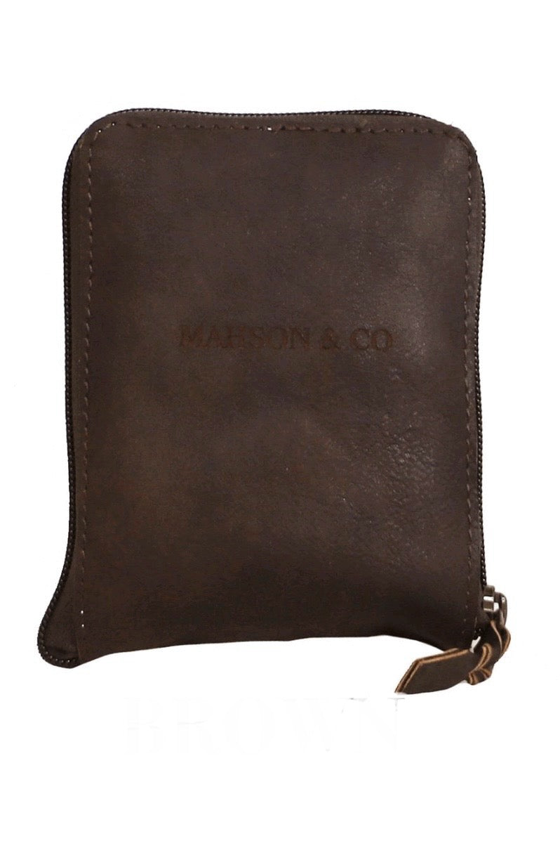 ~ Mahson & Co Shopping Tote - Dark Brown