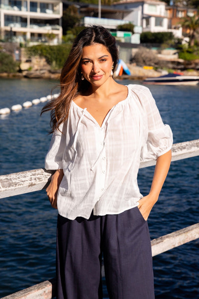 Willow Blouse - White