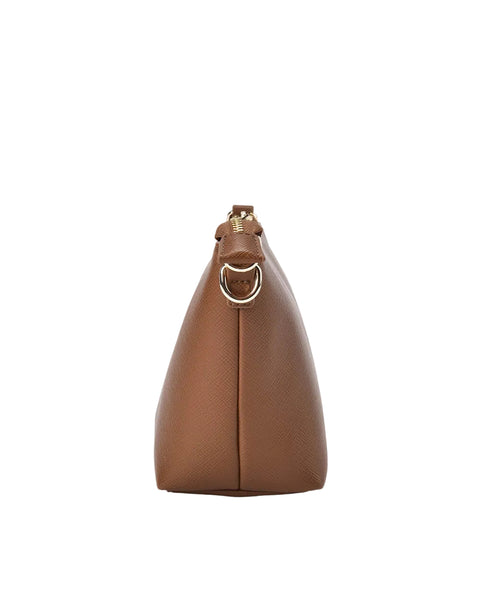 ~ ELMS+KING Leyton Crossbody - Tan Saffiano
