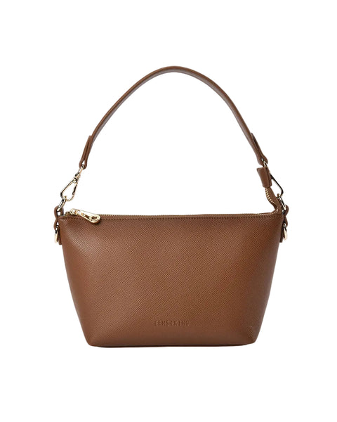 ~ ELMS+KING Leyton Crossbody - Tan Saffiano