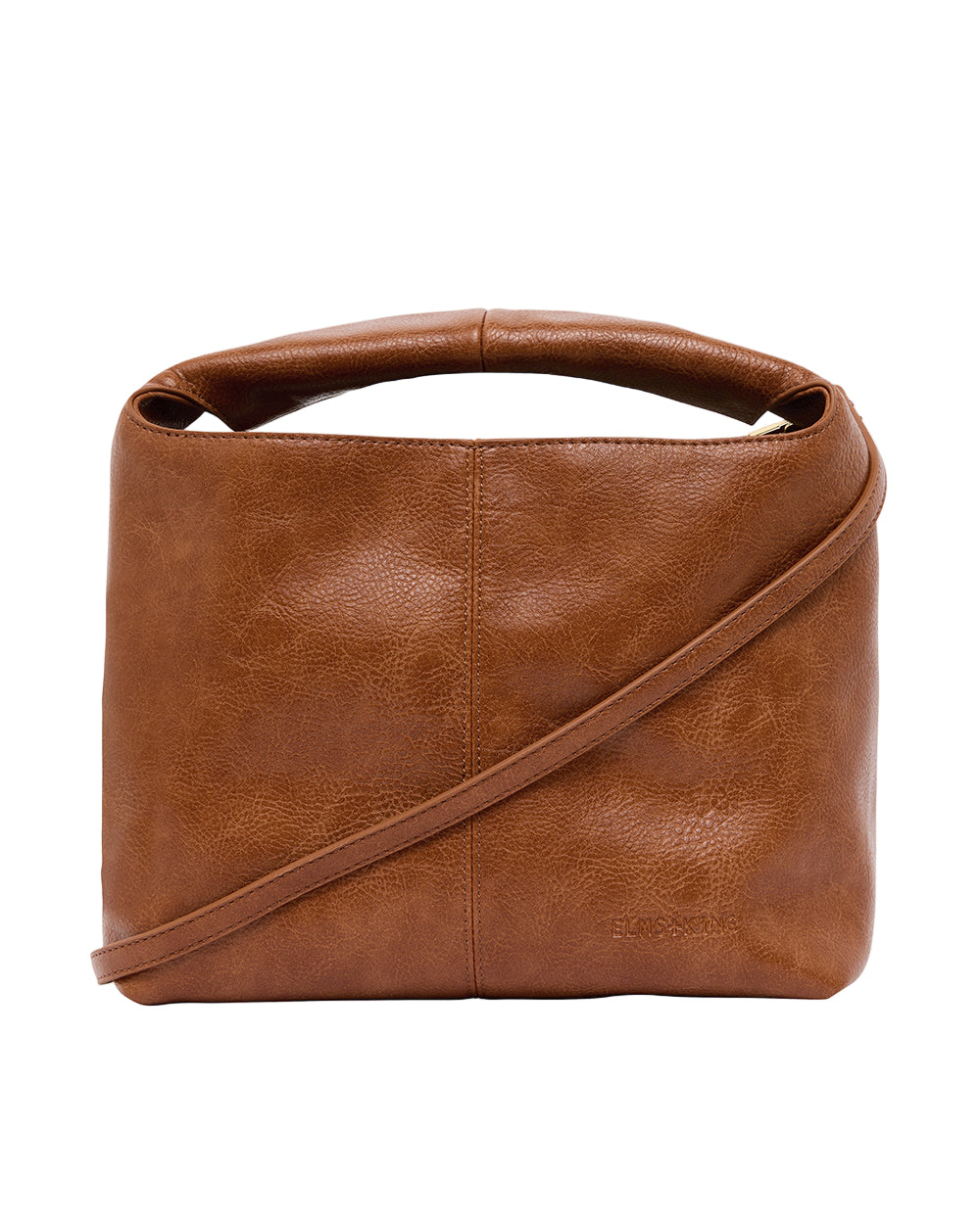 ~ ELMS+KING Linton Crossbody Large - Tan Pebble