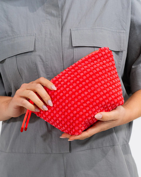 ~ ELMS+KING Napili Case Small - Red/Pink