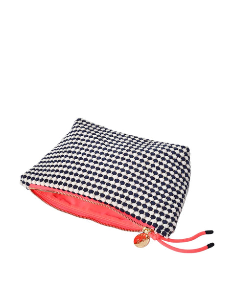 ~ ELMS+KING Napili Case Large - Navy/White