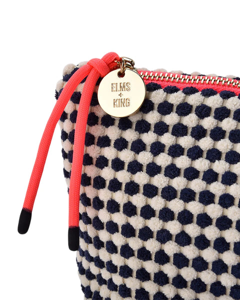 ~ ELMS+KING Napili Case Large - Navy/White