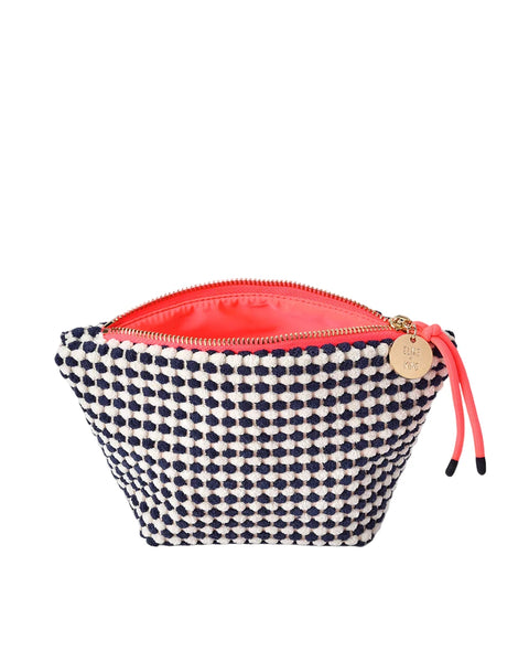 ~ ELMS+KING Napili Case Small - Navy/White