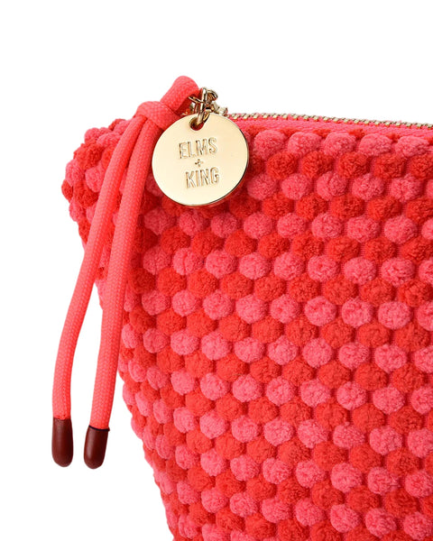 ~ ELMS+KING Napili Case Small - Red/Pink