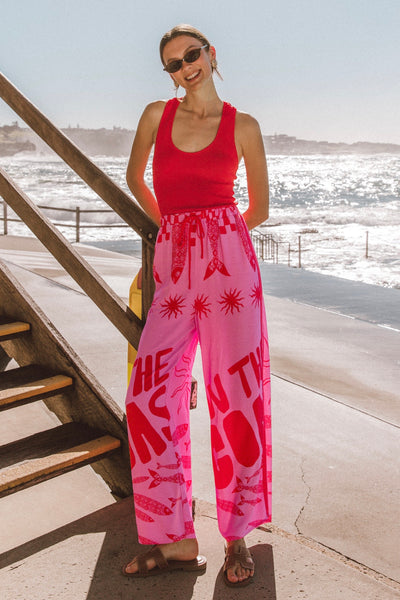 On The Coast Pant - Print