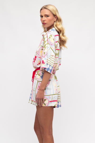 Clovelly Playsuit - Print