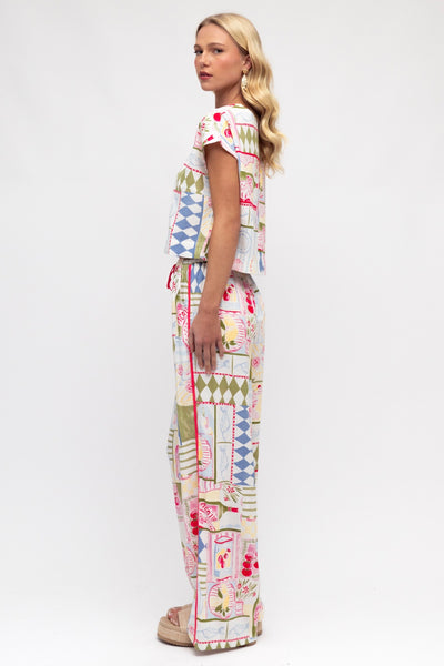 Clovelly Top - Print