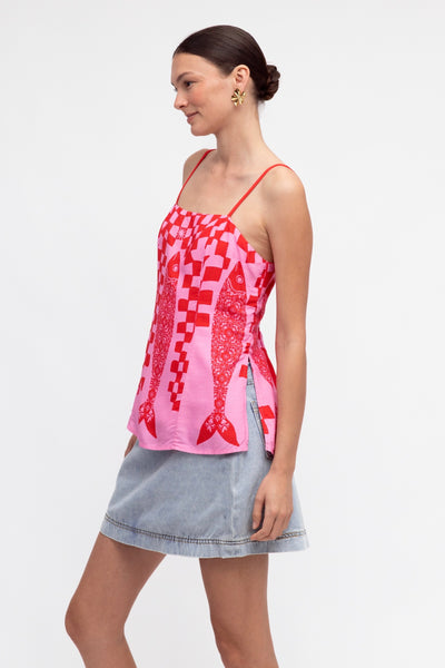 On The Coast Cami - Print