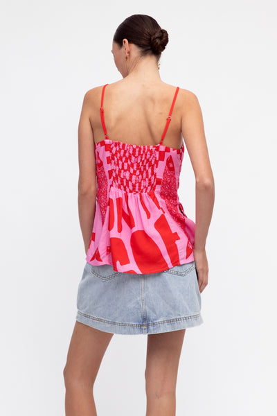 On The Coast Cami - Print