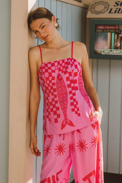 On The Coast Cami - Print
