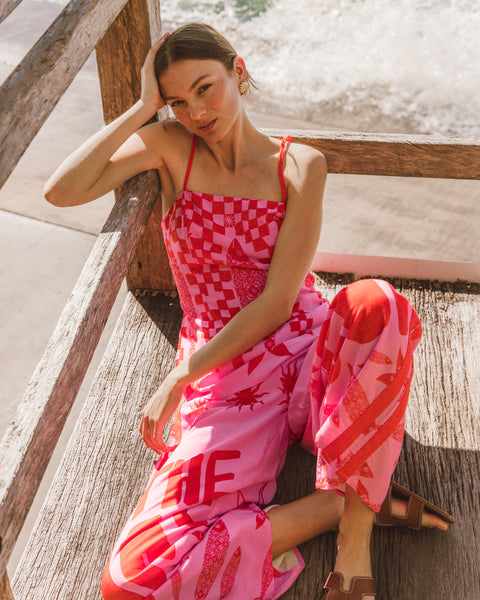 On The Coast Pant - Print