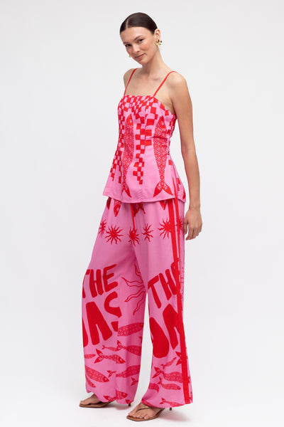 On The Coast Pant - Print