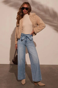 Wren Wide Leg Jean - Denim