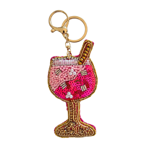 ~ Zoda Beaded Keyring - Drink