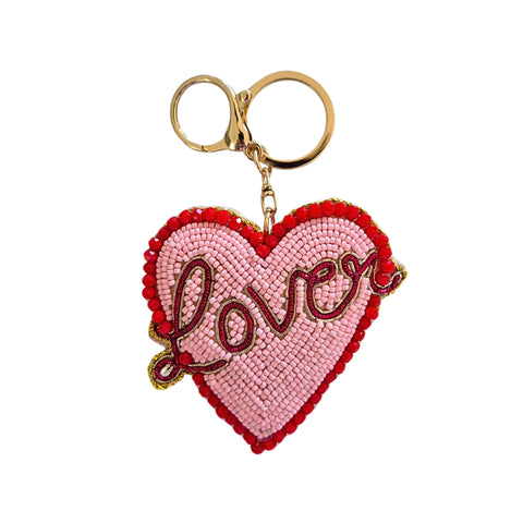 ~ Zoda Beaded Keyring - Lover