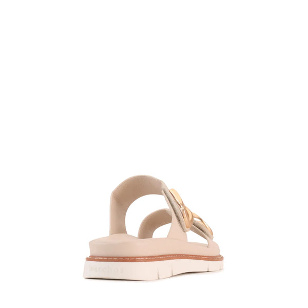 ~~~ LOS CABOS San Double Strap Slide - Bone