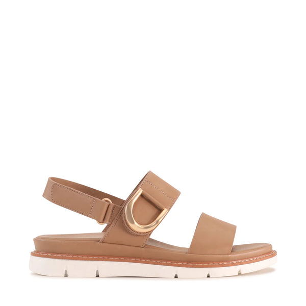~~~ LOS CABOS Sana Double Strap Sandal - Taupe