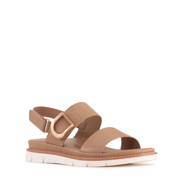 ~~~ LOS CABOS Sana Double Strap Sandal - Taupe