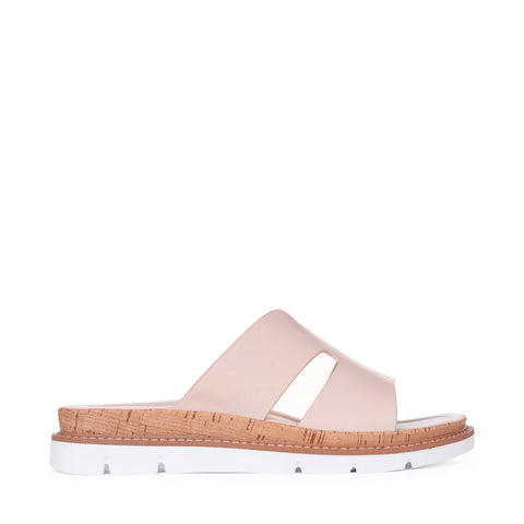 ~ LOS CABOS Santa Double Strap Slide - Blush