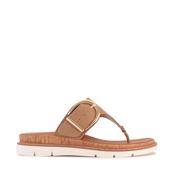 ~~~ LOS CABOS Sanvi T-Bar Sandal - Taupe