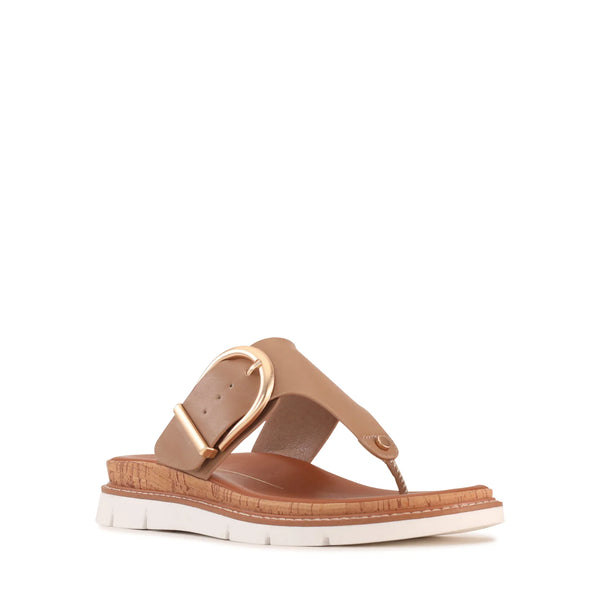 ~~~ LOS CABOS Sanvi T-Bar Sandal - Taupe