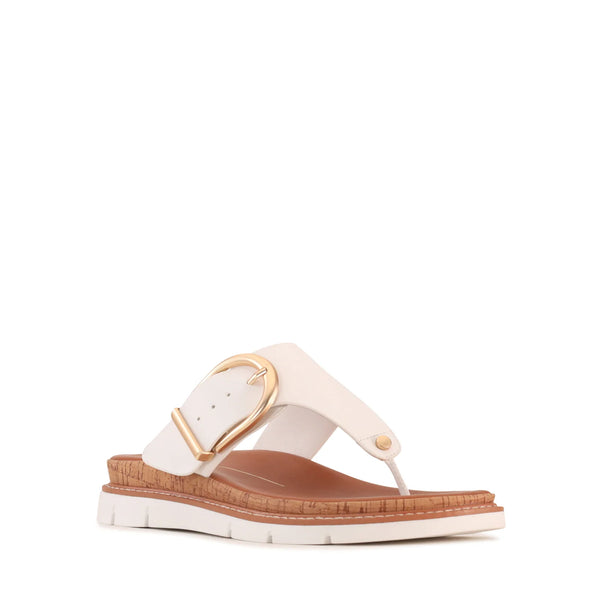 ~~~ LOS CABOS Sanvi T-Bar Sandal - White