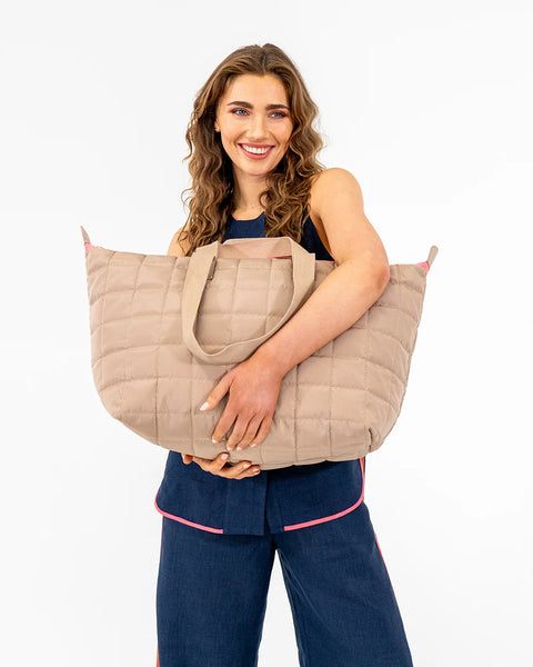 ~ ELMS+KING Spencer Carry All - Taupe