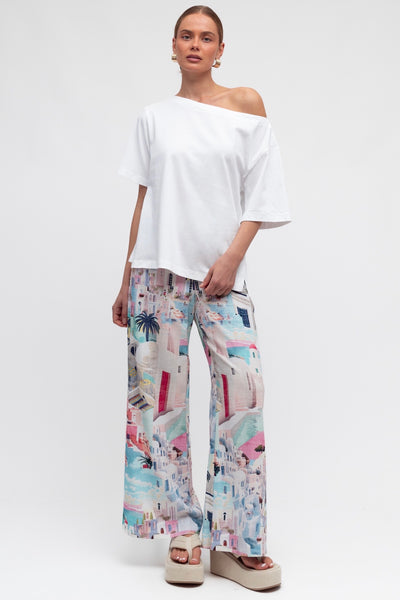 Sunny Santorini Pant - Print
