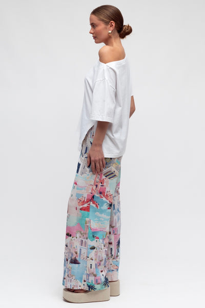 Sunny Santorini Pant - Print