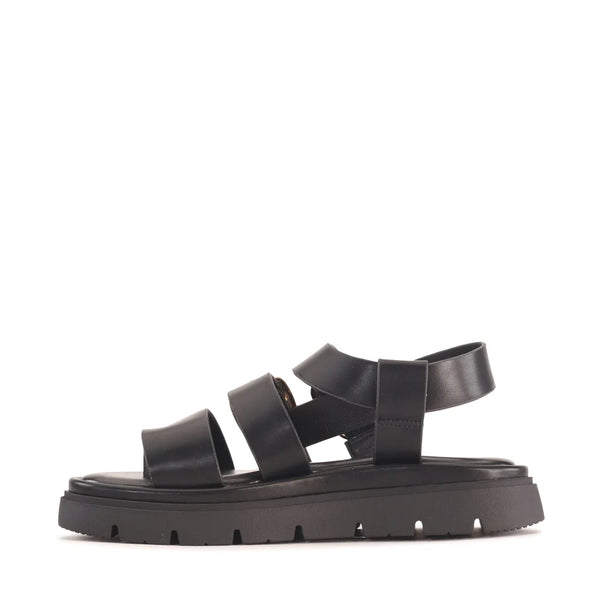 ~~~ LOS CABOS Tolise Double Buckle Sandal - Black