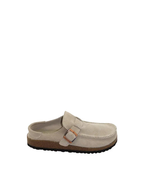~~~ HUMAN Winnie Moccasin Slip-Ons - Sand Suede