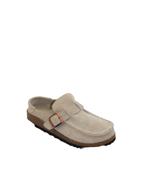 ~~~ HUMAN Winnie Moccasin Slip-Ons - Sand Suede