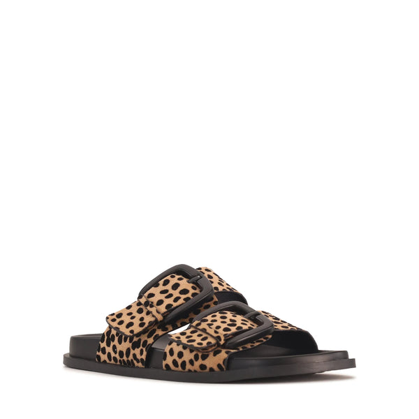 ~~~ LOS CABOS Zani Double Buckle Sandal - Cheetah