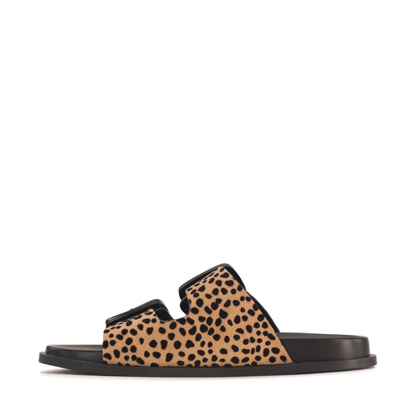 ~~~ LOS CABOS Zani Double Buckle Sandal - Cheetah