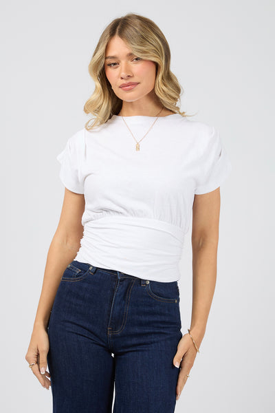 AAE Halle Tee - White