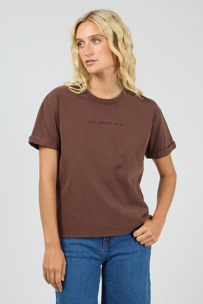 AAE Washed Tee - Brown