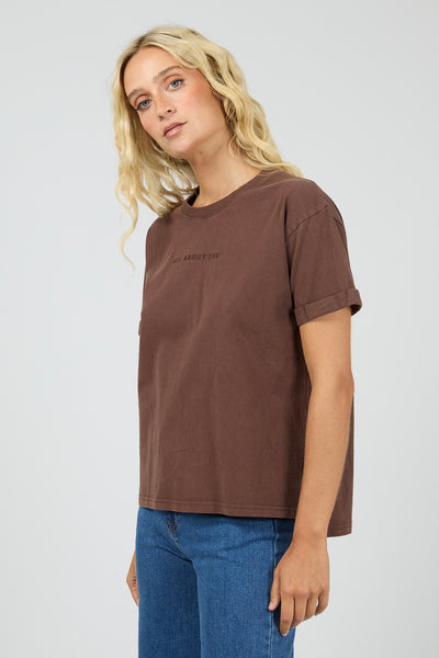 AAE Washed Tee - Brown