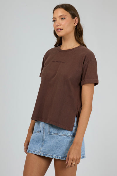 AAE Washed Tee - Brown