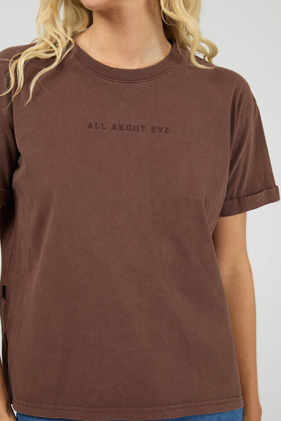 AAE Washed Tee - Brown