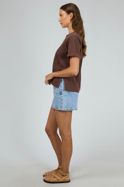 AAE Washed Tee - Brown