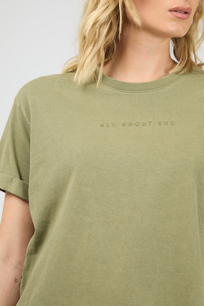 AAE Washed Tee - Khaki