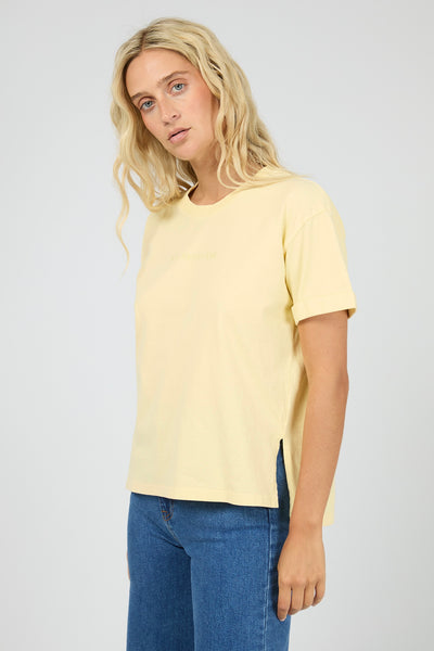AAE Washed Tee - Lemon