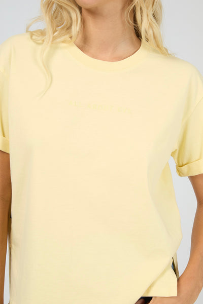 AAE Washed Tee - Lemon