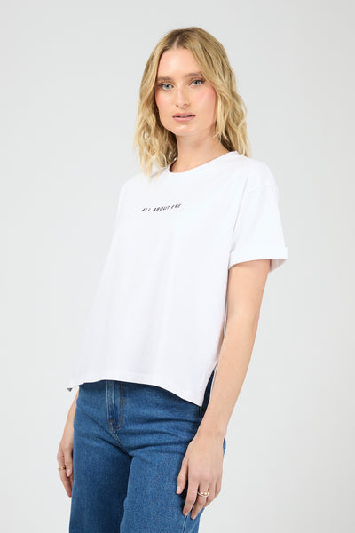 AAE Washed Tee - White