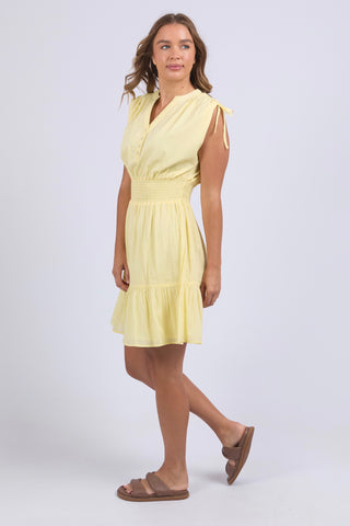 Adelyn Dress - Lemon