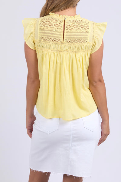 Adelyn Top - Lemon