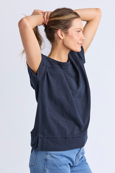 Allison Tee - Dark Saphire