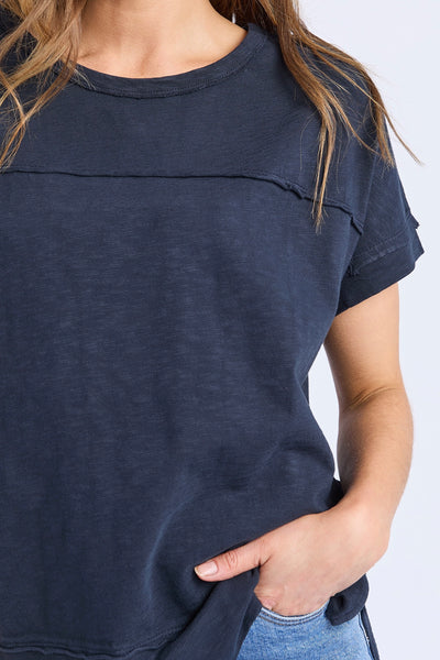 Allison Tee - Dark Saphire
